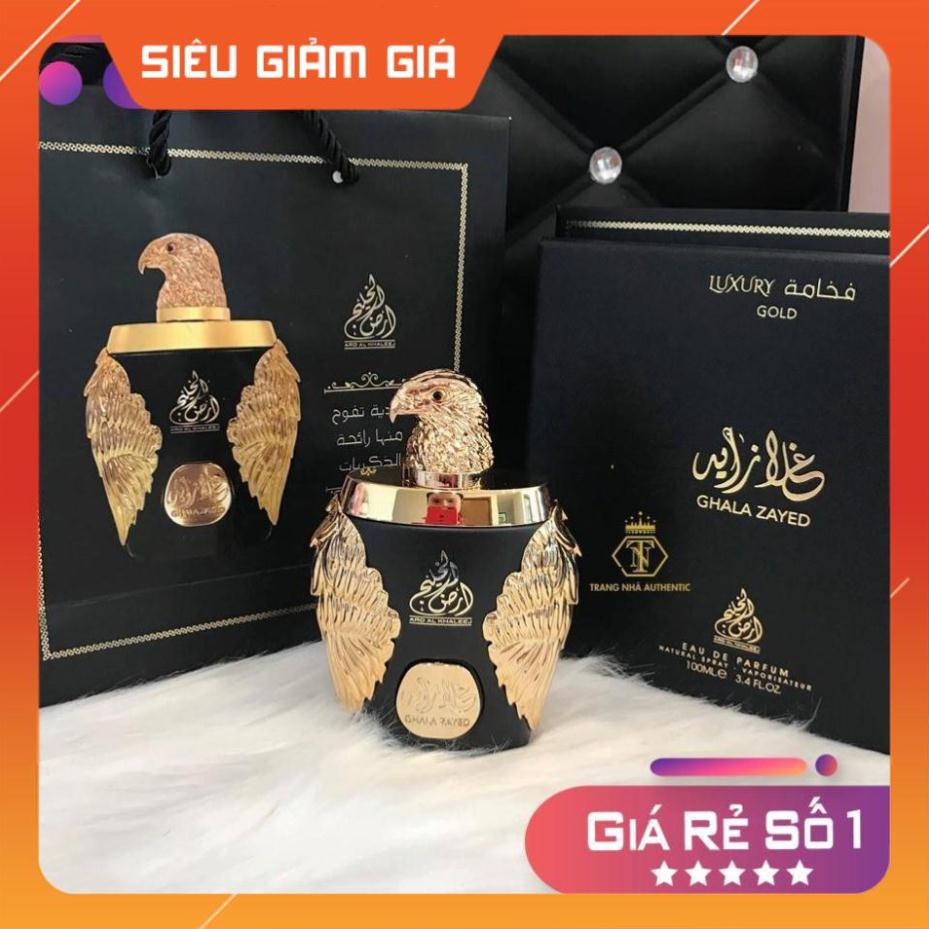 Nước hoa Ghala Zayed Luxury Gold EDP 100ml Full Seal ⚜️Hàng Authentic⚜️