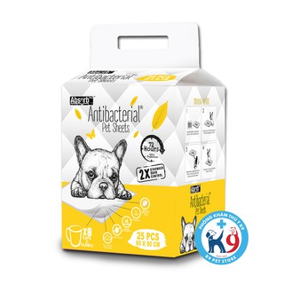 TÃ LÓT VỆ SINH KHÁNG KHUẨN ABSORB CHO CHÓ MÈO 60*90 (25pcs/bag)