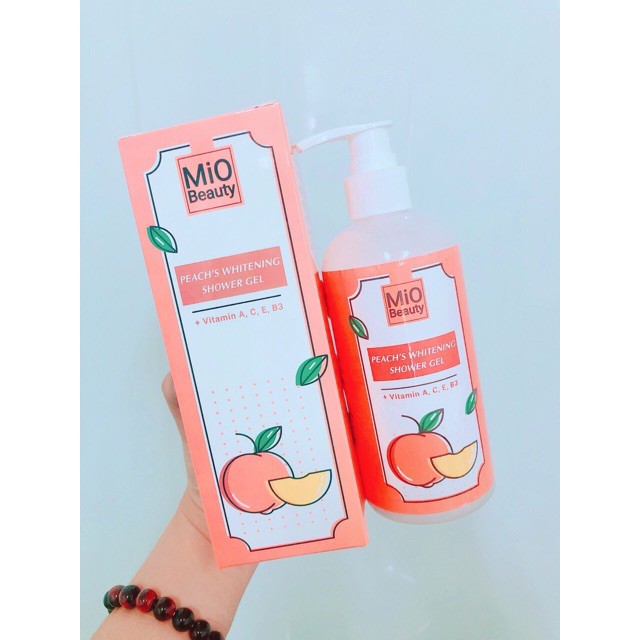 Tắm Trắng Mio Beauty Peach’s Whitening Chiết Xuất Quả Đào