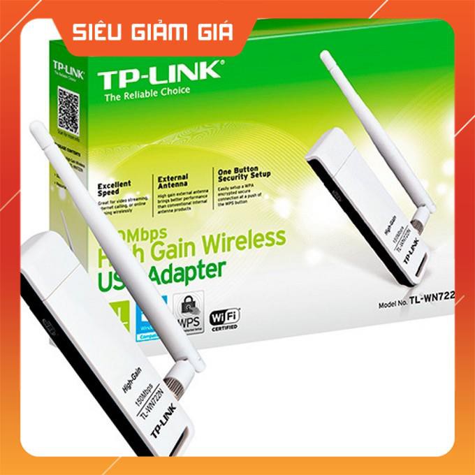 Thiết bị thu phát wifi TP-LINK 722N 150Mbps - BH chính hãng 24 tháng