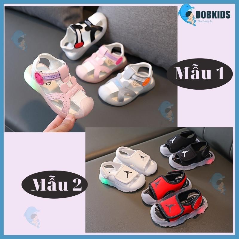 Giày sandal tập đi DOBKIDS chống trượt, chống vấp, dễ thương, đế mềm, siêu nhẹ  cho bé trai bé từ 0,1,2,3,4 tuổi