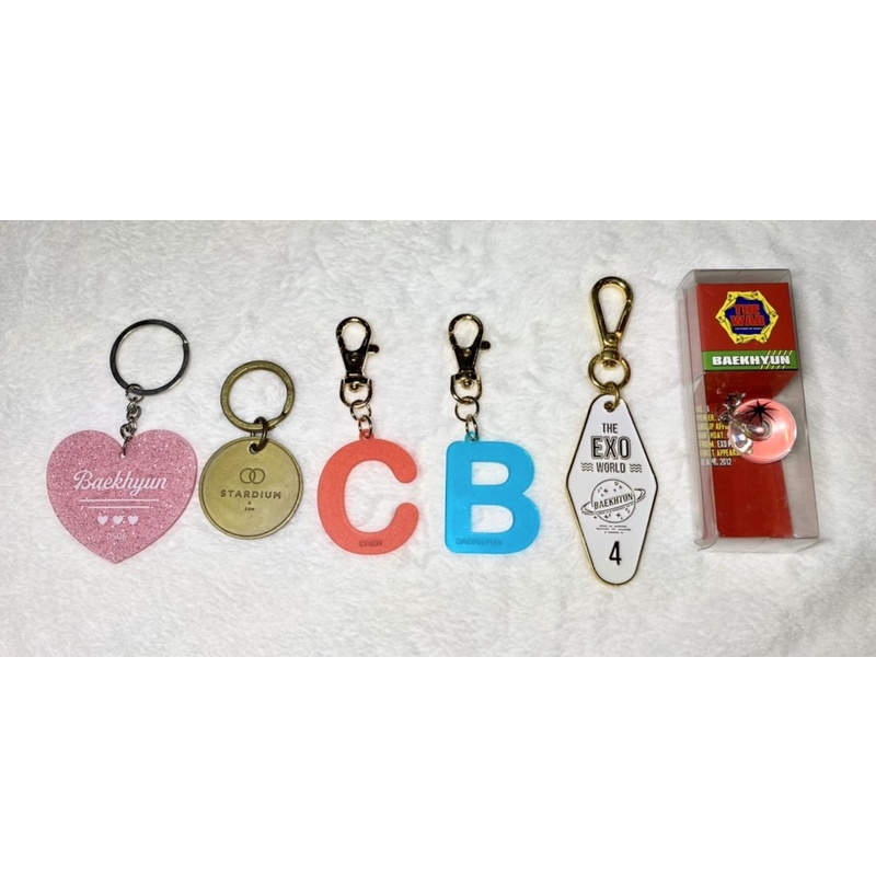 Móc Khoá Keyring Exo Official Goods Sm Có Sẵn Nhiều Mẫu