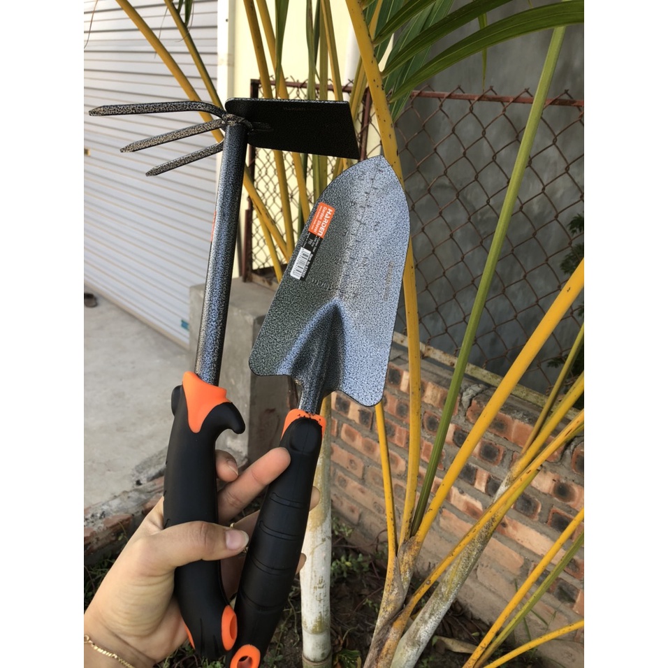 Combo bộ cào, xẻng, cuốc mini