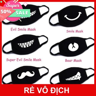 Mẫu Khẩu trang Anime/Manga cute cực dề thương giá rẻ