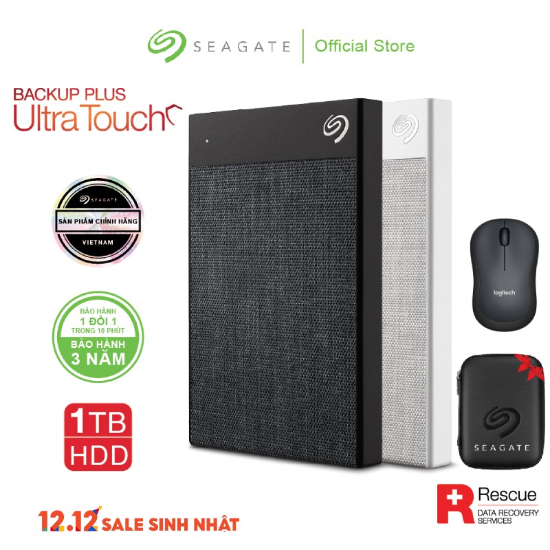 Ổ cứng di động Seagate Backup Plus Ultra Touch 1TB_USB-C + Gói cứu dữ liệu