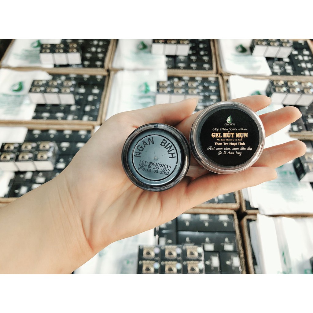 ( Chính hãng ) Gel hút mụn Ngân Bình,gel lột mụn, gel hút mụn cám, mụn đầu đen, mụn ẩn, gel lột mụn Ngân Bình  có in đáy | BigBuy360 - bigbuy360.vn