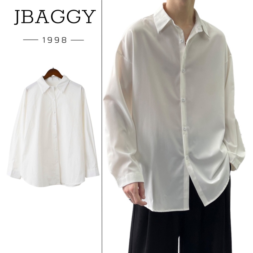(Sỉ) Áo sơ mi nam dài tay JBAGGY Hàn Quốc cổ bẻ thời trang phong cách không nhăn không xù thời trang