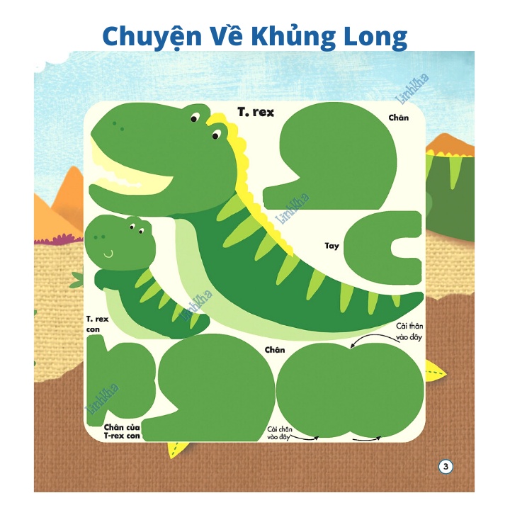 Sách Tương Tác Ghép Hình Phát Triển IQ - Bé Vừa Đọc Sách Vừa Ghép Hình Chơi Thật Vui - Tân Việt
