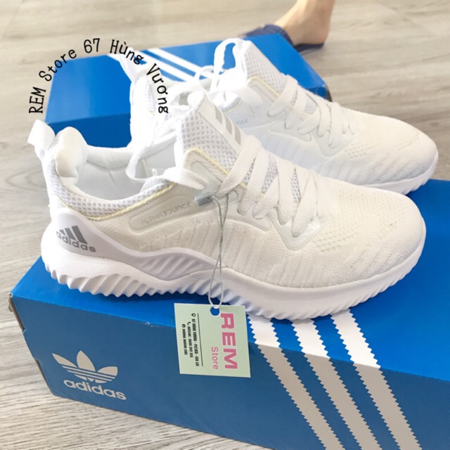Giày add nam nưx trắng