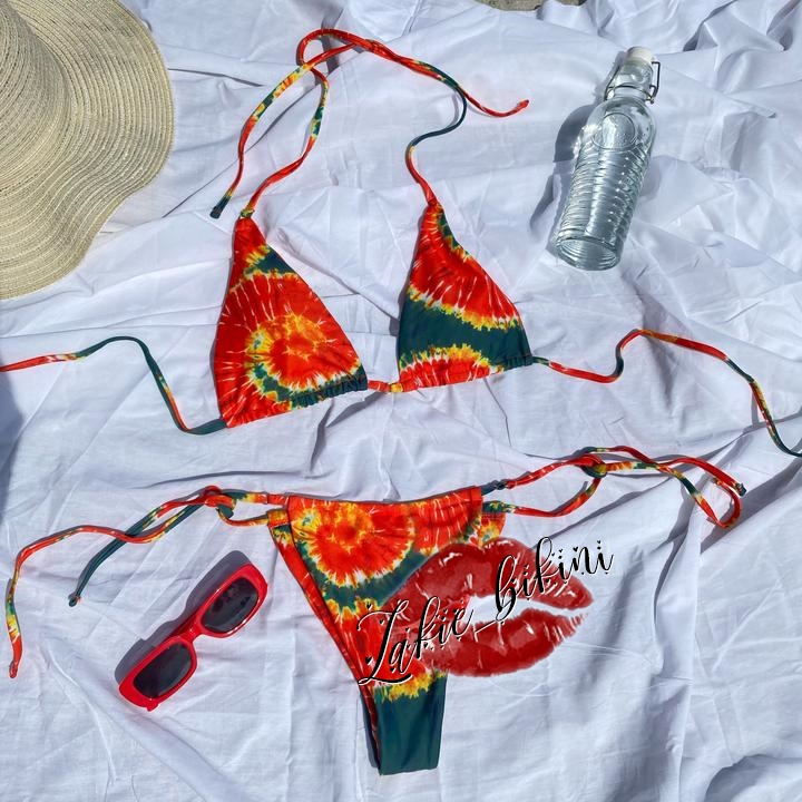 Bikini 2 Mảnh Tam Giác Basic Tanning Siêu Tây Cho Nữ