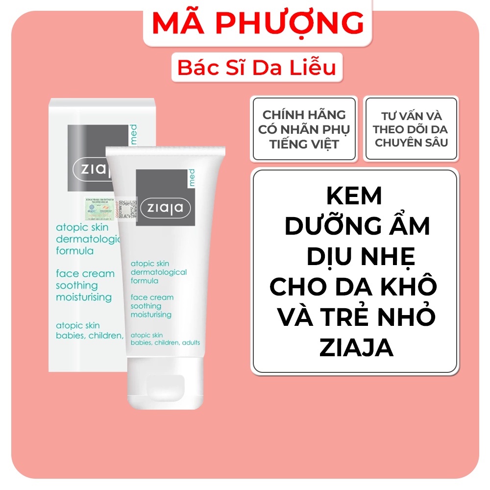 Kem dưỡng ZIAJA URE 5% 50ml