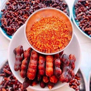 Me Lào Chấm Muối Ớt