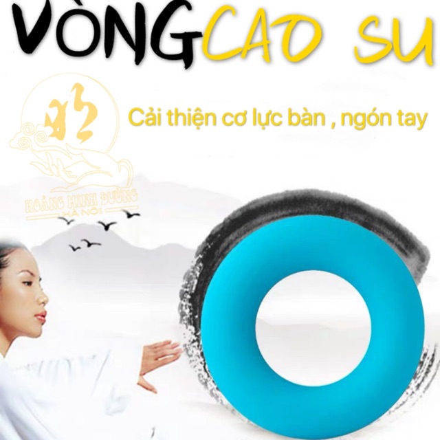 Vòng cao su tập mạnh cơ ngón bàn tay