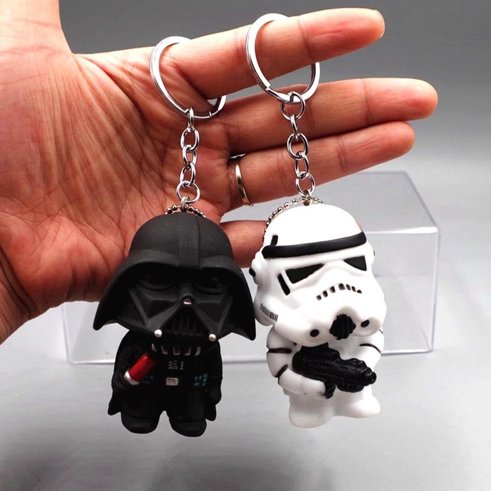 Móc Khóa Hình Nhân Vật Yoda Trong Phim Star Wars 3D Dễ Thương