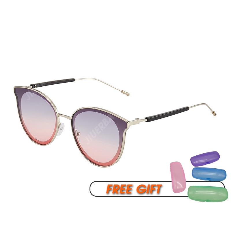 Kính Mát Mắt Mèo Chống Tia Uv Phong Cách Hàn Quốc Cho Nữ