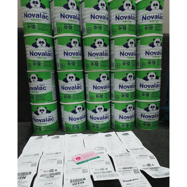 Sữa Novalac Allergy giành cho bé dị ứng đạm sữa bò, sữa dê, đạm đậu nành