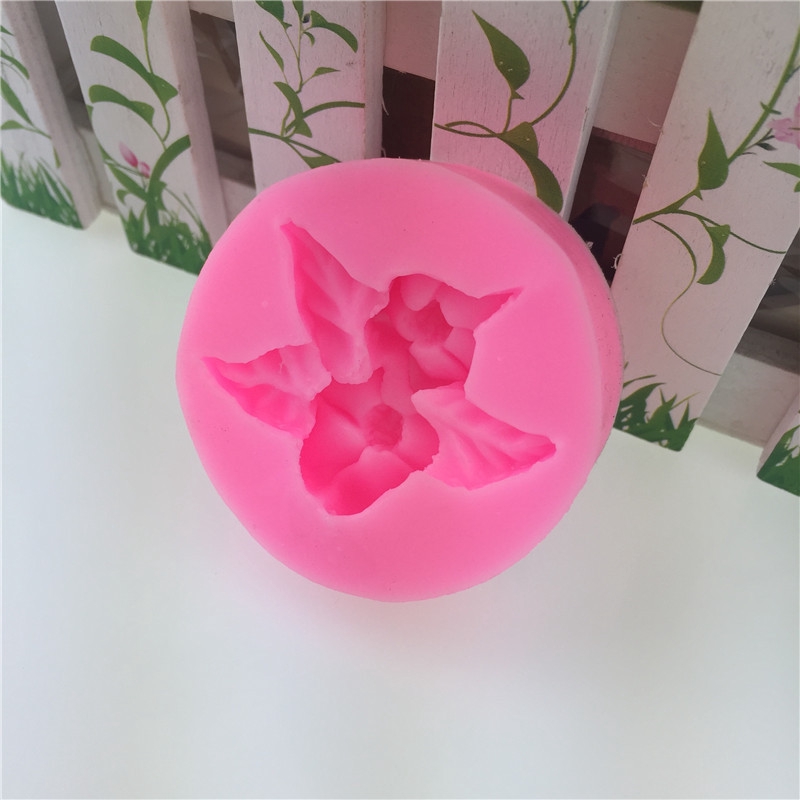 Rose Flower Lotus Trumpet Flower Mold Fondant Silicone Mold