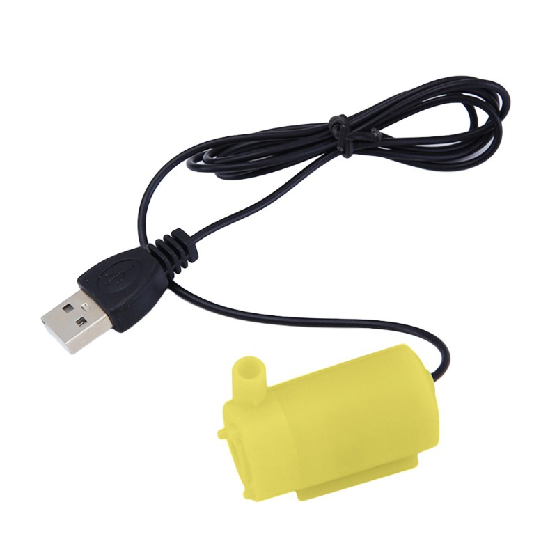 Máy bơm nước nhỏ có hồ cá thiết kế cổng Usb Dc 5v 2-3l / Phút