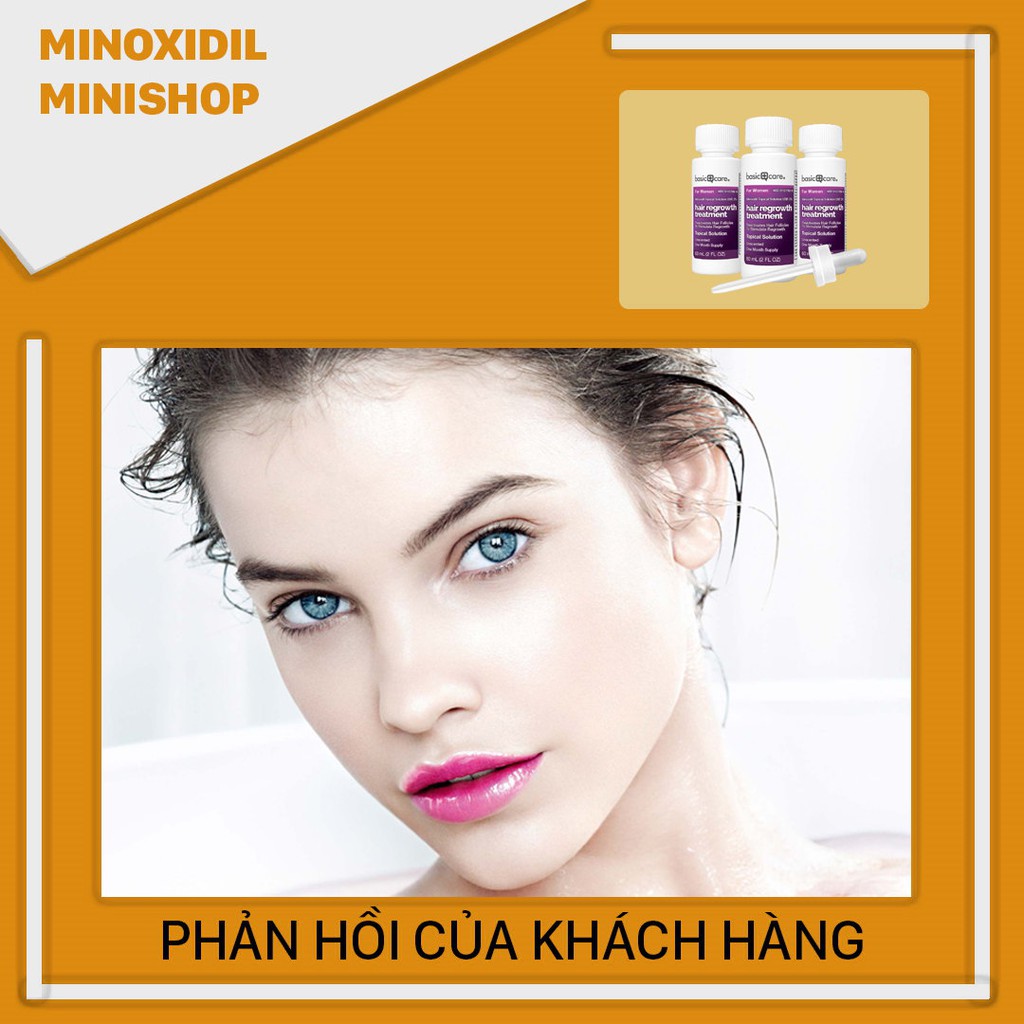 Thuốc Mọc Tóc, Lông Mày Minoxidil 2% Cho Nữ Basic Care