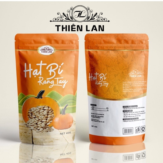 Hạt bí rang tay Thiên Lan 40g