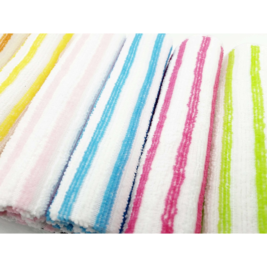 Set 6 khăn lau đa năng Chất liệu polyester hàng nhập từ Nhật Bản