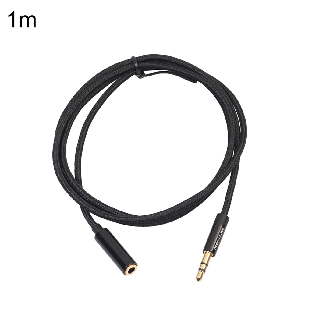 Dây cáp âm thanh nối dài tai nghe 3.5mm bằng hợp kim nhôm