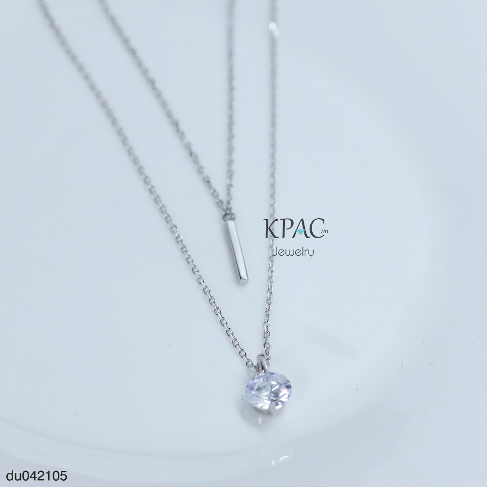 Vòng cổ Bạc Kpac mua 1 được 2 | The Elegant Twin | du042105