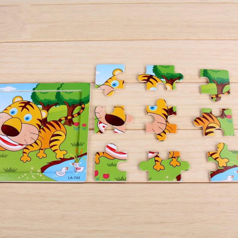 Tranh ghép hình puzzle-Đồ chơi bằng gỗ-giáo dục cho bé trò chơi siêu trí tuệ đa dạng các mẫu