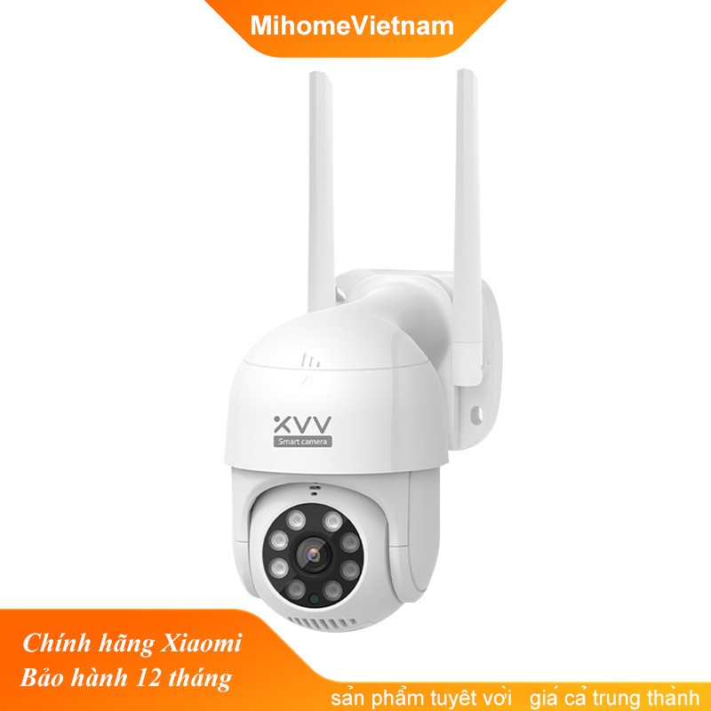 [Mã 11ELSALE hoàn 7% đơn 300K] Camera thông minh Mijia Xiaovv -MiHome APP 2K Rotate Outdoor Waterproof Wireless PTZ IP | BigBuy360 - bigbuy360.vn