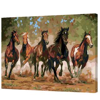 Tranh vải canvas không khung trang trí diy 40*50cmXZPH9328YX-1