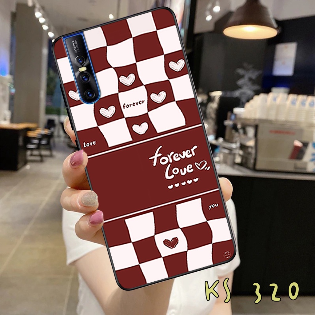 Ốp lưng Vivo V15 - Vivo V15 Pro - Vivo V17 - Vivo V17 Pro - Ốp in hình họa tiết caro bền, đẹp