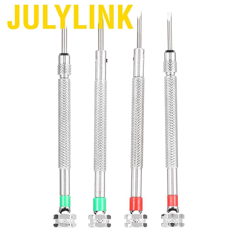 Bộ 4 Tua Vít Sửa Chữa Đồng Hồ Bằng Hợp Kim Thép