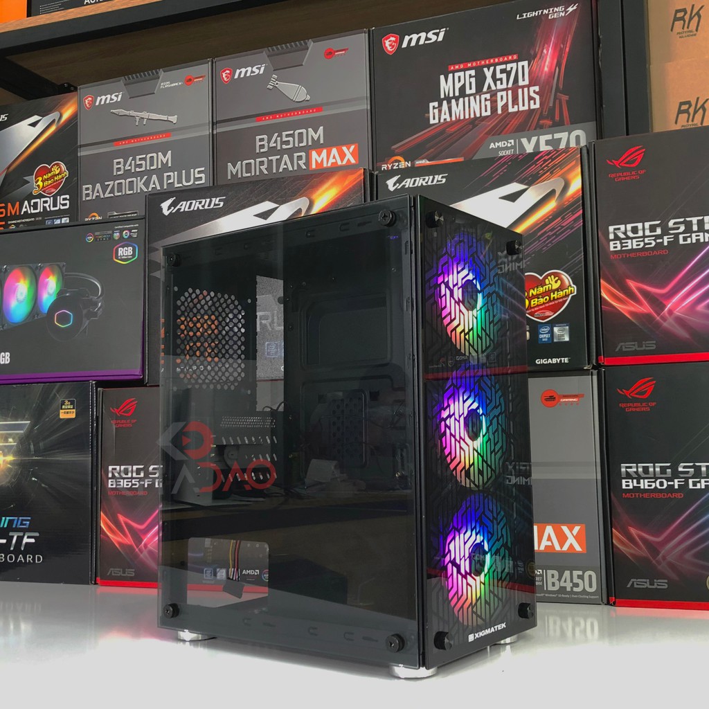 Vỏ Case Máy Tính Xigmatek NYX, Case Xigmatek NYX shop Kha Đào Computer