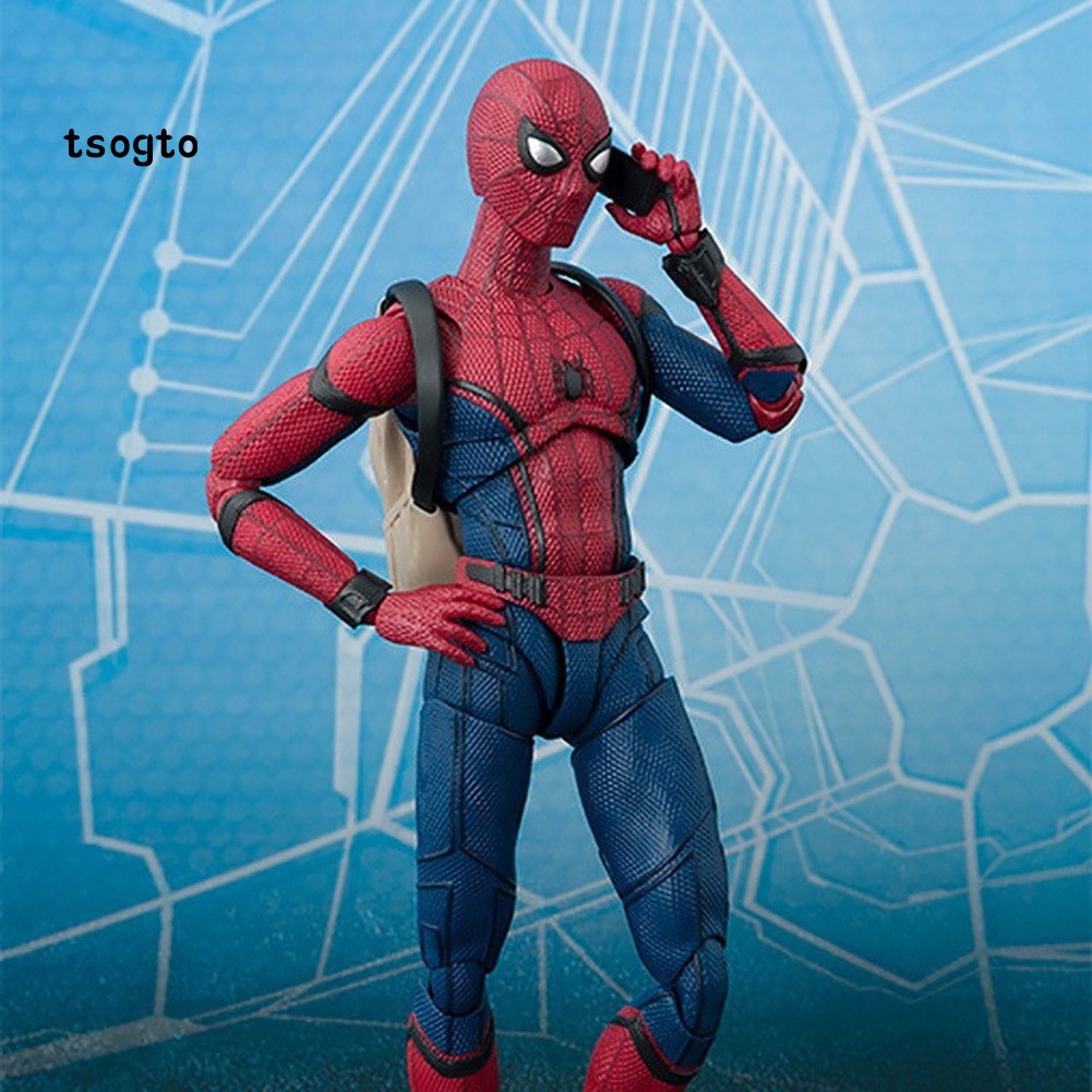 Đồ Chơi Mô Hình Nhân Vật Người Nhện Vui Nhộn 15cm