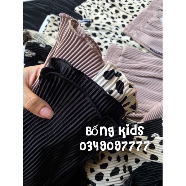 Quần Tăm Bé Gái Ống Côn