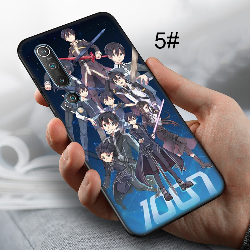 Ốp Lưng Họa Tiết Sword Art Online Thời Trang Cho Xiaomi Mi Poco X3 Nfc F2 Pro 10 9 Se Lite