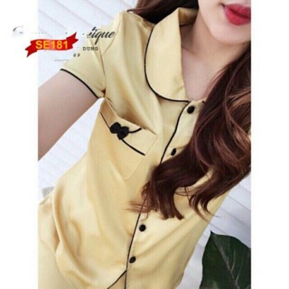Set bộ pijama phi bóng nơ đùi