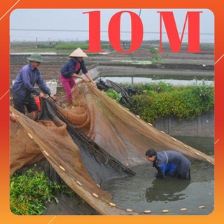 Lưới kéo cá dài 10m cao 2m giá rẻ ( rẻ vô địch )