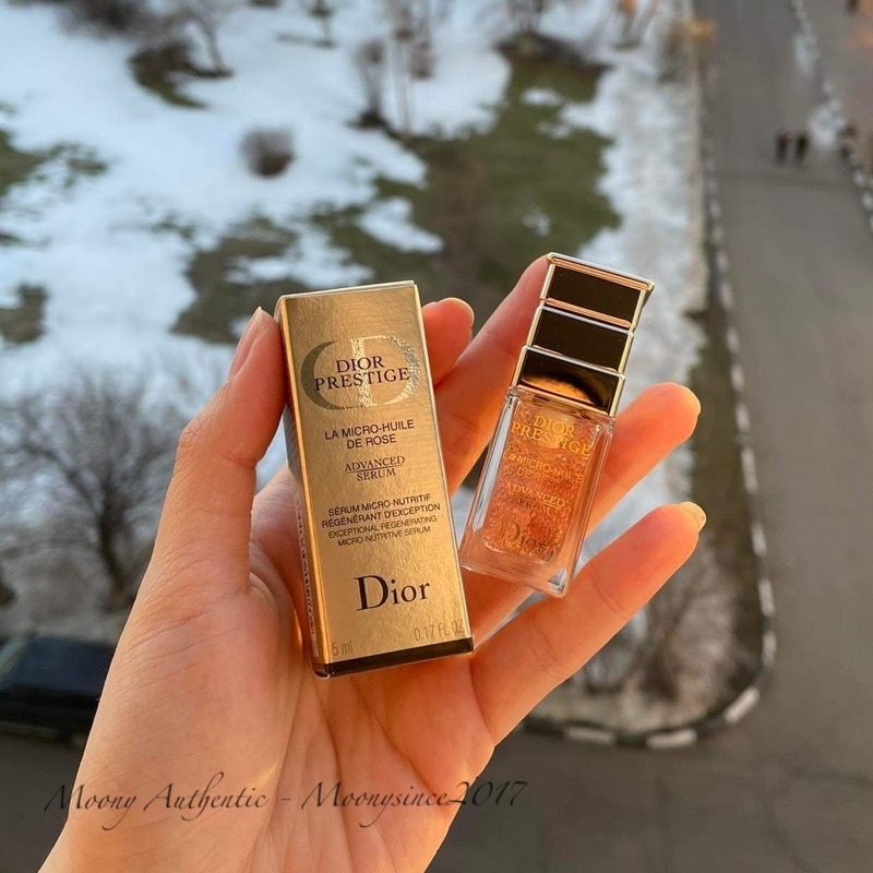 SERUM SIÊU CAO CẤP DIOR PRESTIGE LA MICRO-HUILE DE ROSE - MINI SIZE 5ML -1Ml