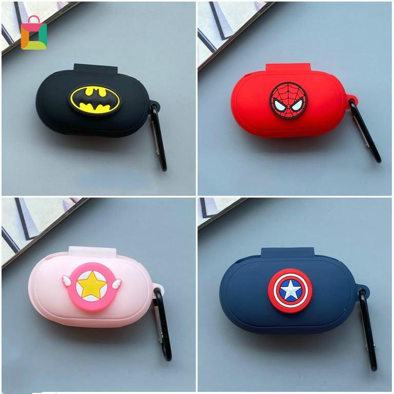 [YIYUE]Ốp silicon case Marvel cho tai nghe Galaxy Buds / Buds Plus