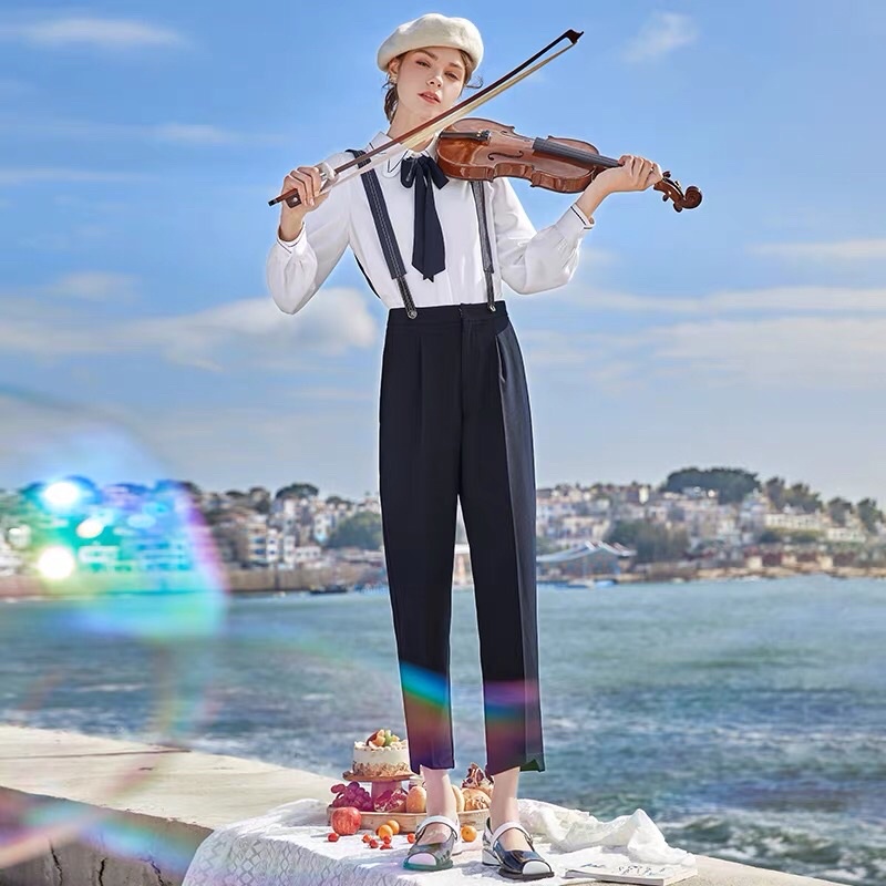 Áo sơ mi trắng XIANGYING