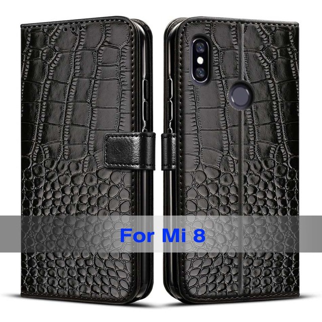 Ốp Lưng Điện Thoại Dạng Ví Da Lật Dành Cho Xiaomi Mi 8 Lite Xiaomi Mi 8 Mi8 Book Xiaomi Mi 8 Lite