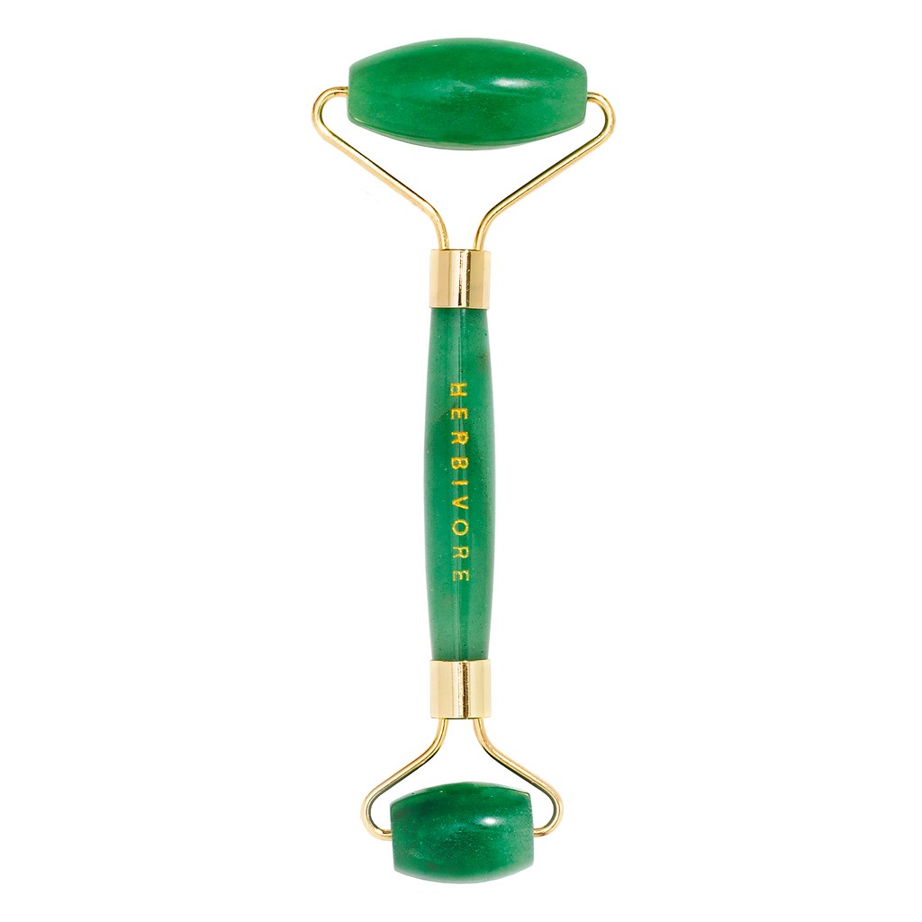 Herbivore - Thanh lăn massage nâng cơ, trẻ hóa da Jade De-Puffing Face Roller