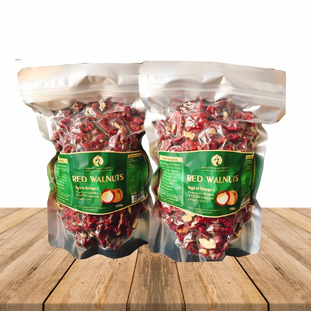 Nhân Hạt Óc Chó Đỏ Mỹ 1KG