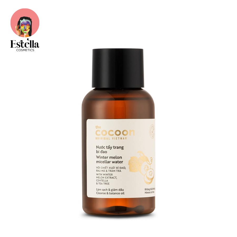 Nước Tẩy Trang Bí Đao Cocoon 140ml/500ml