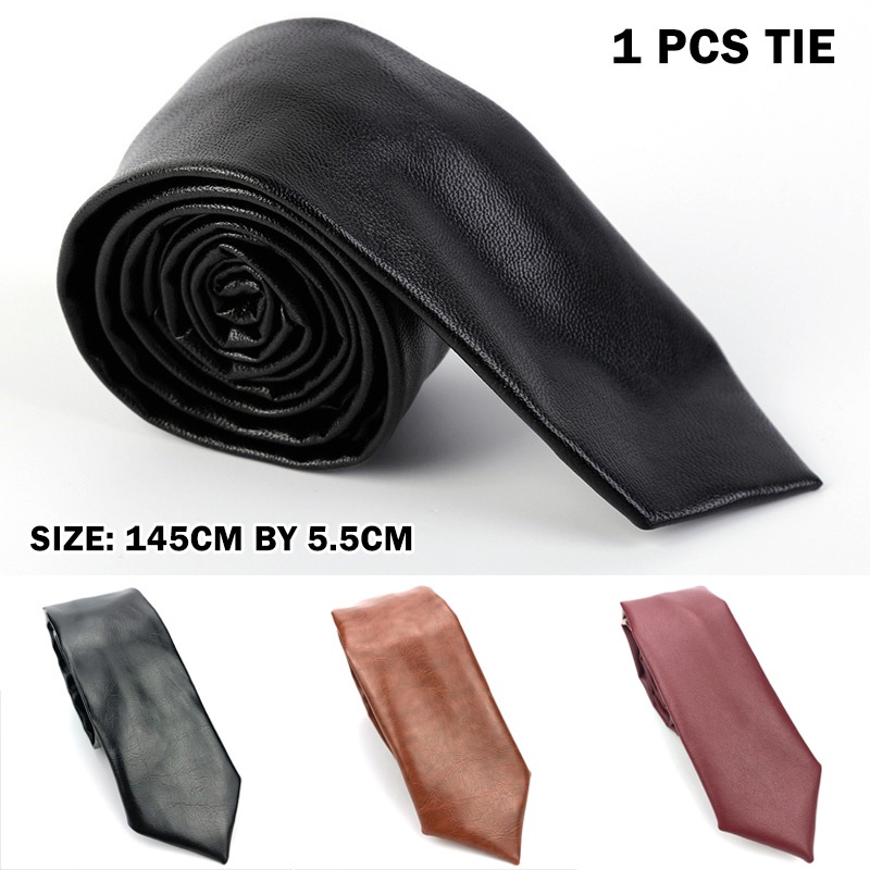 Cà Vạt Da Pu Thiết Kế Hợp Thời Trang Cho Nam Và Nữ