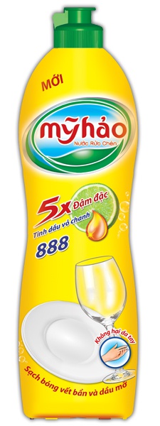 Rửa chén Mỹ hảo 5x - 800g