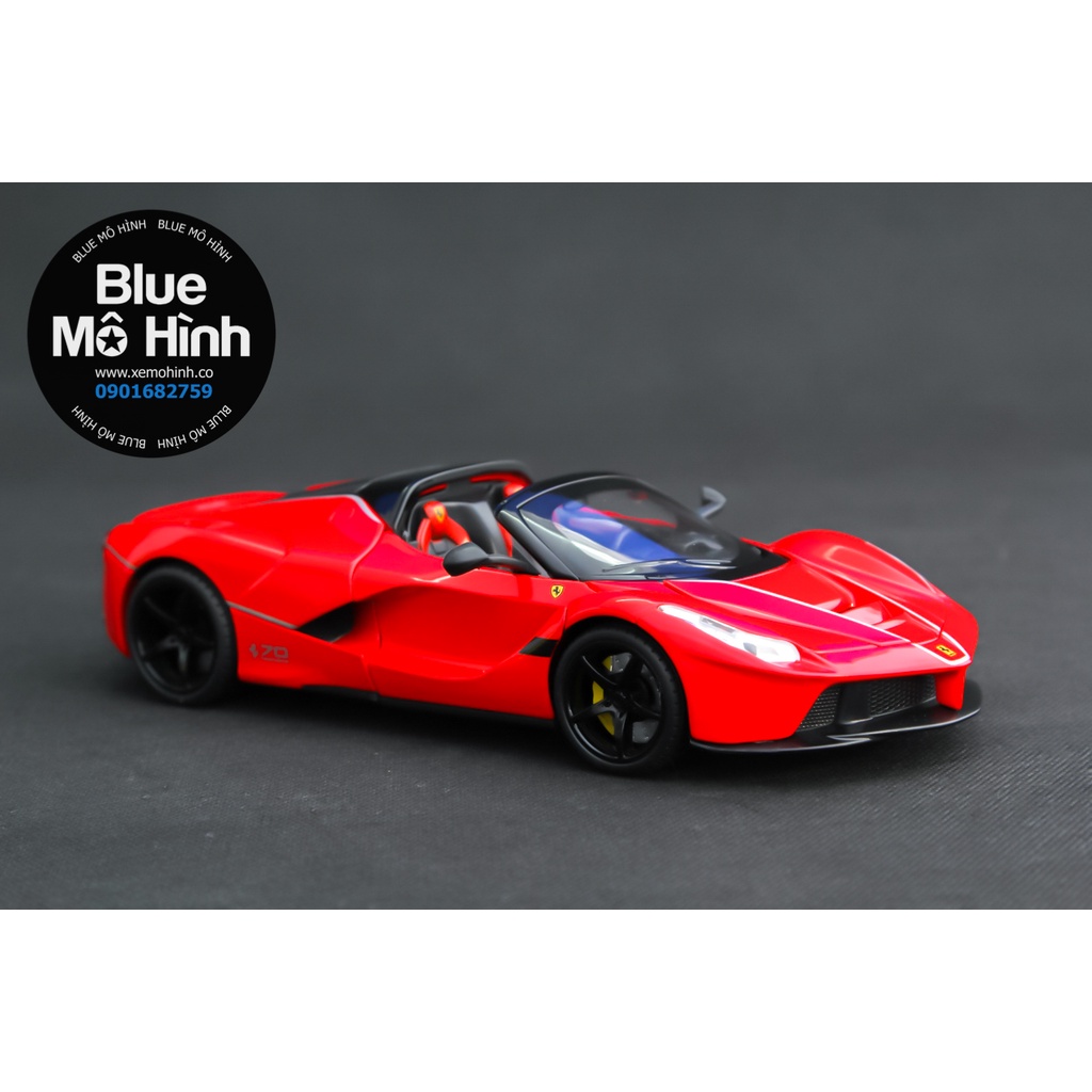 Xe mô hình Ferrari mui trần LaFerrari Aperta 1:22
