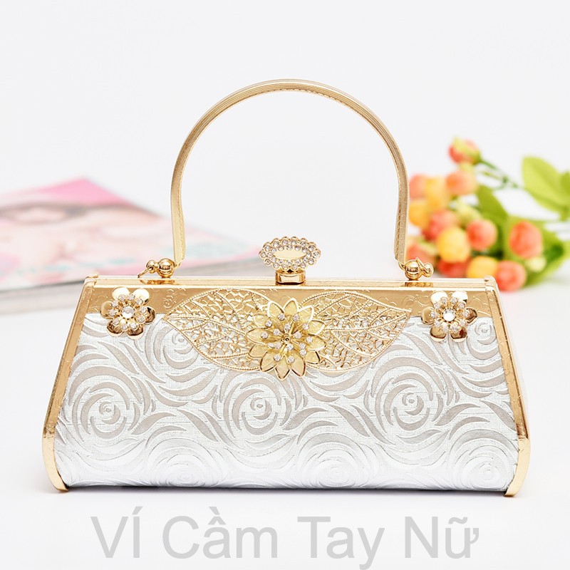 [FreeShip] Ví Cầm Tay Nữ - Bóp Cầm Tay Nữ - Ví Dự Tiệc - Bóp Dự Tiệc - Clutch (VI-NU-143) 🔥MUA NHIỀU GIẢM GIÁ 🔥