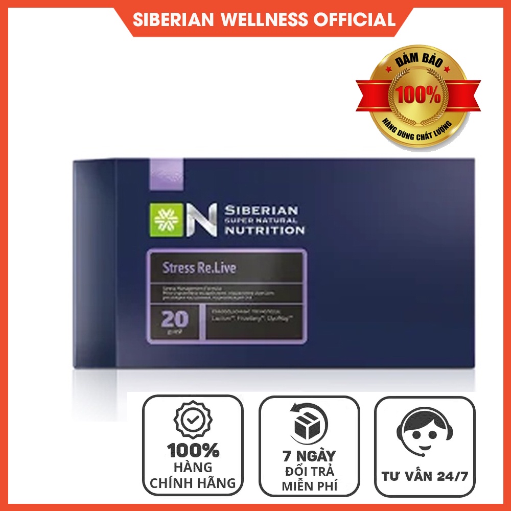 Neurovision Super Natural Nutrition - Tăng cường sự tập trung trí óc và thị lực - SIBERIAN WELLNESS - 20 gói